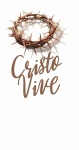 Religioso Coroa de Espinhos Cilindro Redondo Pmg - imagem 2