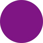Roxo Uva Painel Redondo 150Cm - imagem 1