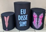 Despedida de Solteira Preto Cilindro Redondo Pmg - imagem 1