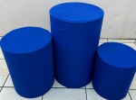 Azul Royal Liso Cilindro Redondo Pmg - imagem 1