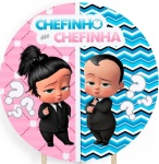 Cha Revelação Chefinho(A) Cilindro Redondo Pmg - imagem 2
