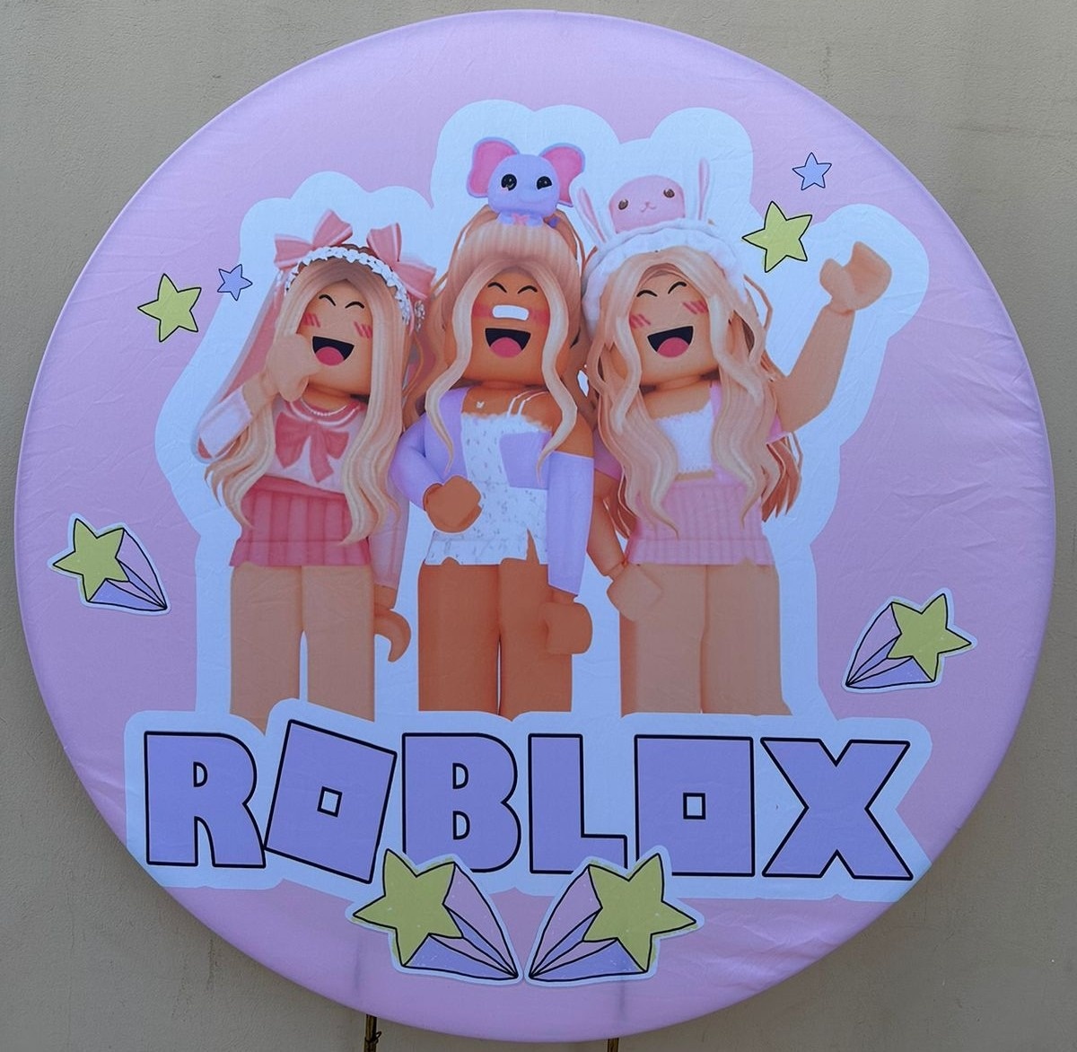 Roblox Estrelas Painel Redondo 150Cm - FOCUSEVENTOSJATAI