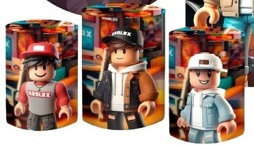 Roblox 3D Adolencentes Bone Cilindro Redondo Pmg - FOCUSEVENTOSJATAI