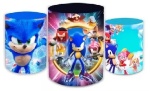 Sonic 3D Anel de Fogo Cilindro Redondo Pmg - imagem 1