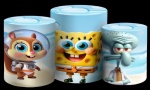 Bob Esponja 3D Cilindro Redondo Pmg - imagem 1