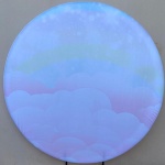 Arco Iris E Nuvem Painel Retangular 220X150Cm - imagem 2