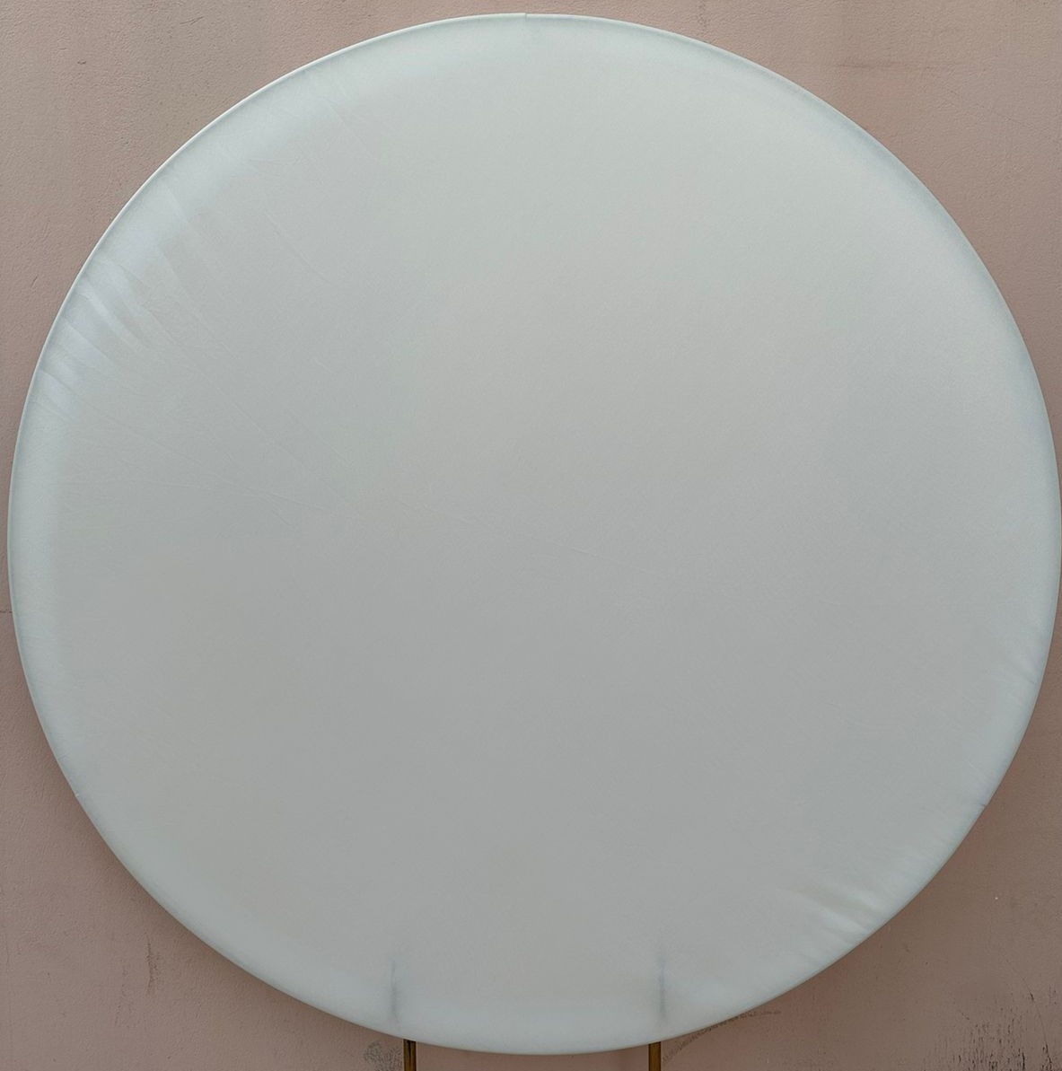 Amarelo Claro Candy Liso  - Painel Redondo 150Cms - FOCUSEVENTOSJATAI