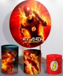 Flash Homem Raio Painel Redondo 150Cm - imagem 2