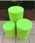 Neon Amarelo Painel Redondo 150Cm - imagem 2