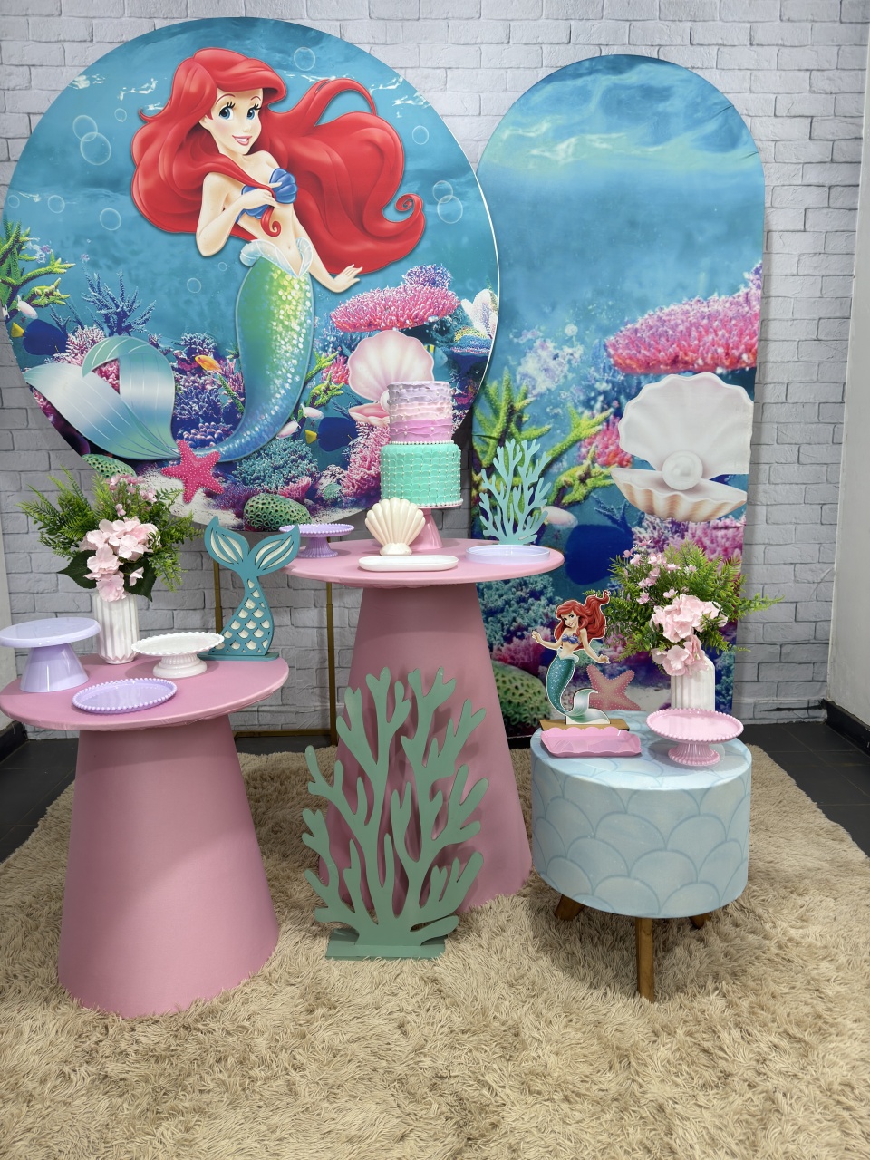 Sereia Ariel 6 - Top Demais Decorações e Locações 