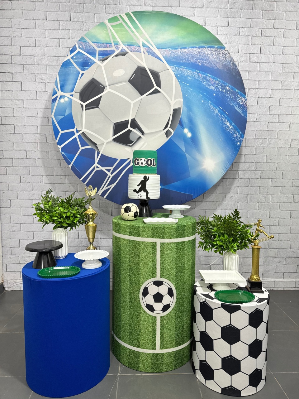 Bola de Futebol 1 - Top Demais Decorações e Locações 