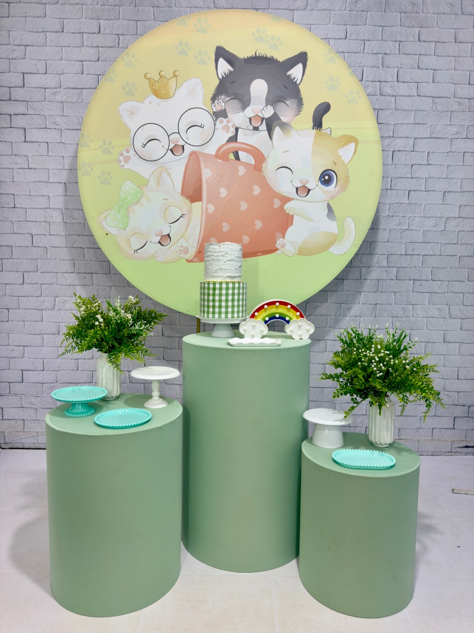 Gatinhos 1 - Top Demais Decorações e Locações 