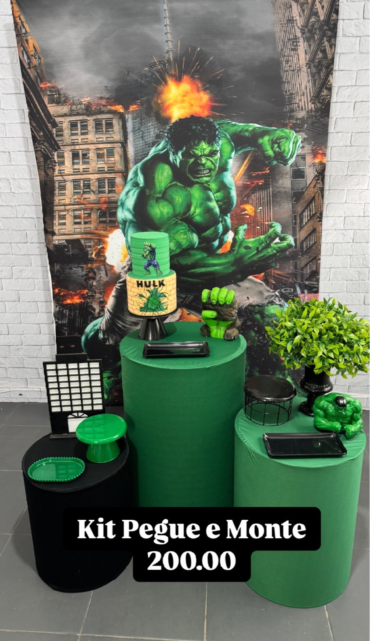 Hulk 6 - Top Demais Decorações e Locações 