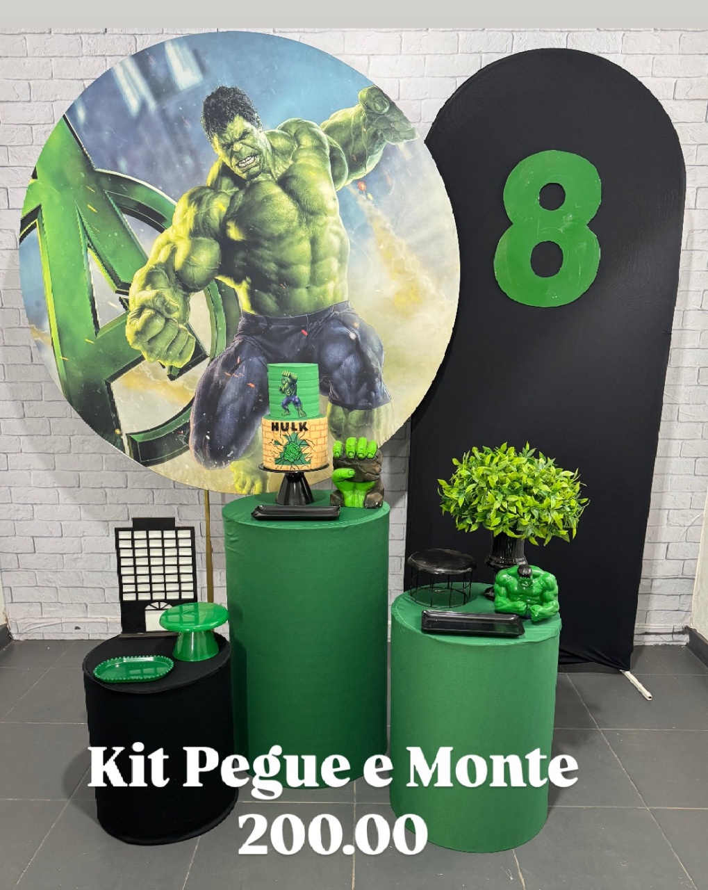 Hulk 2 - Top Demais Decorações e Locações 