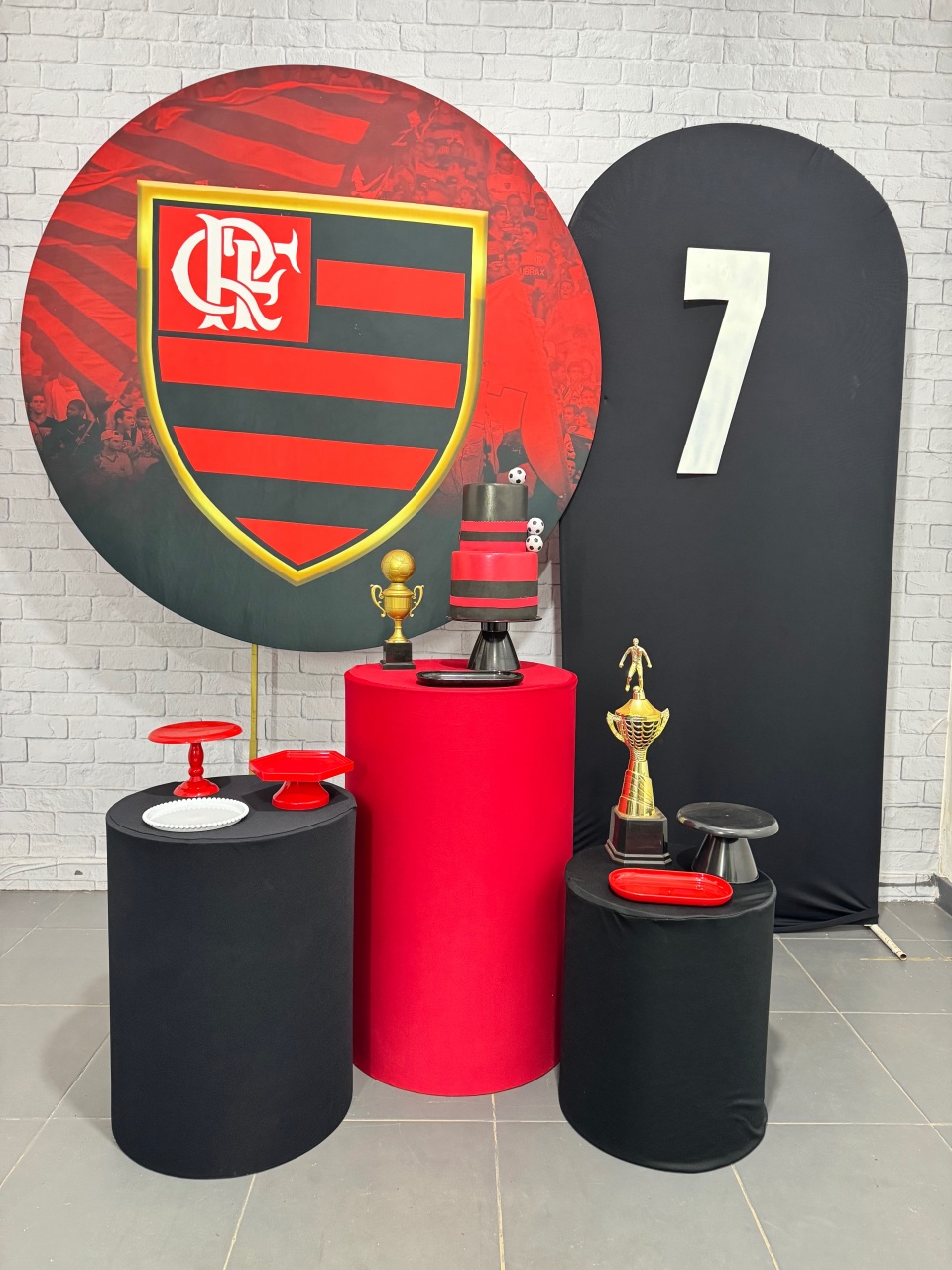 Futebol Flamengo 5 - Top Demais Decorações e Locações 