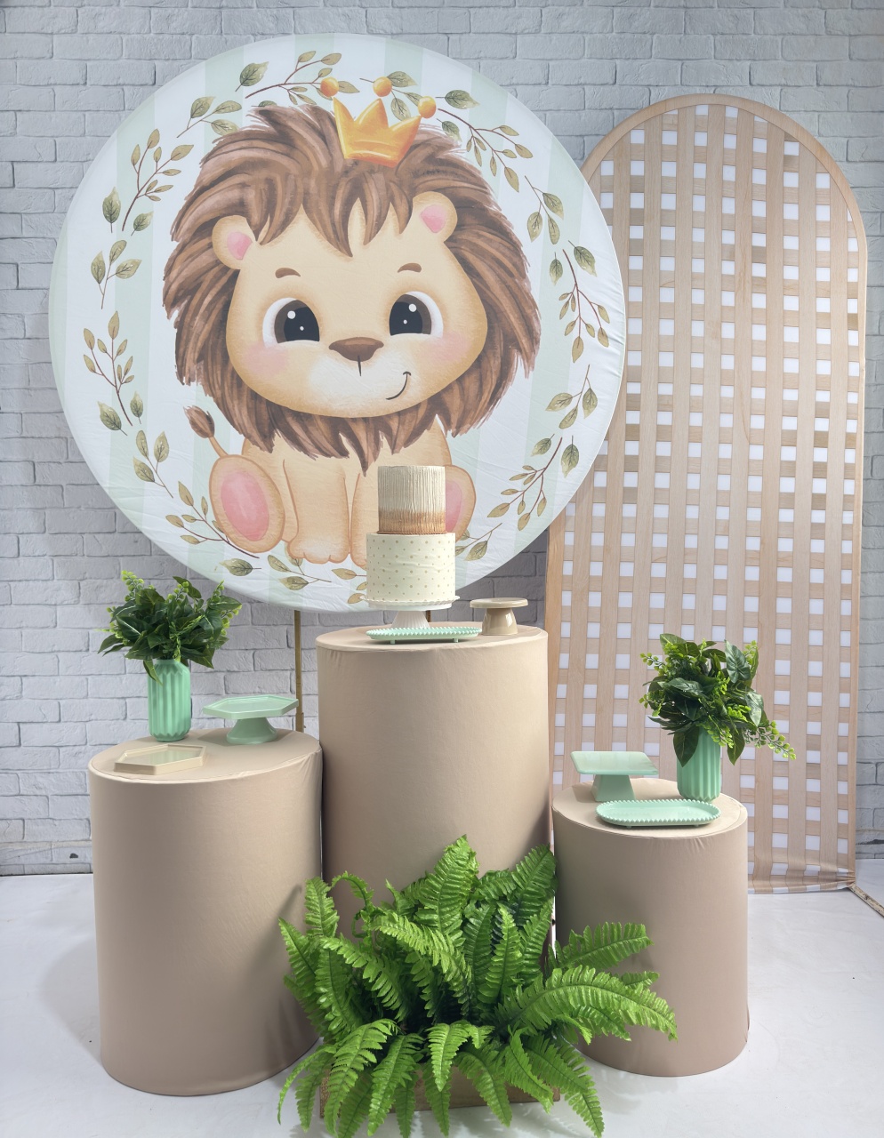 Leãozinho 3 - Top Demais Decorações e Locações 
