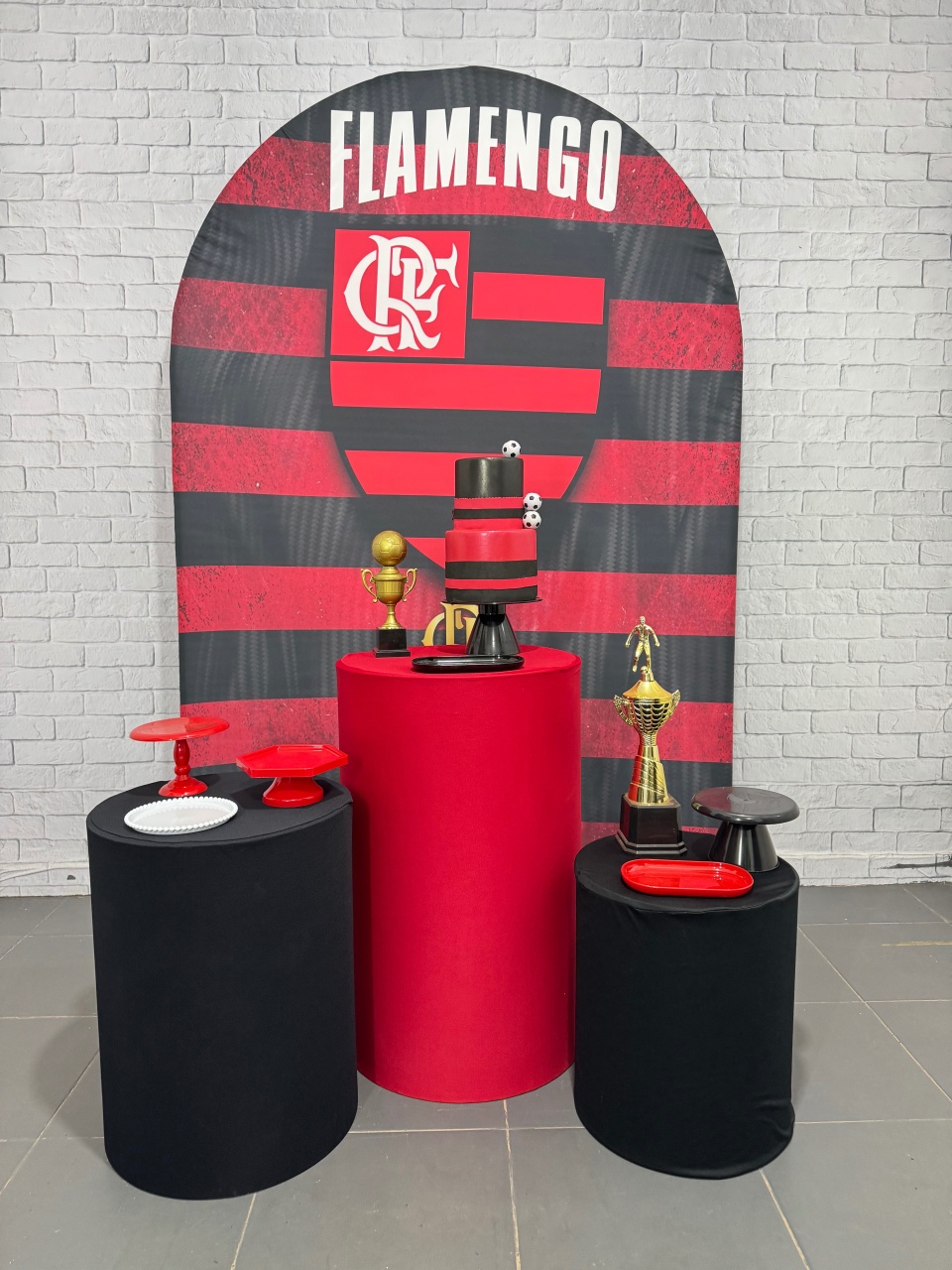 Futebol Flamengo 4 - Top Demais Decorações e Locações 