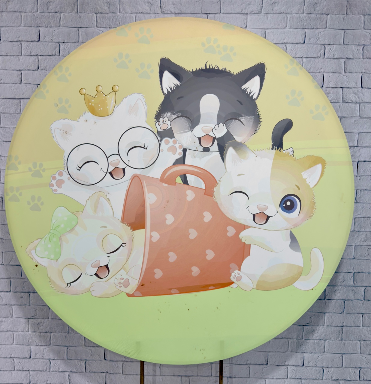 Capa Gatinhos  - Top Demais Decorações e Locações 