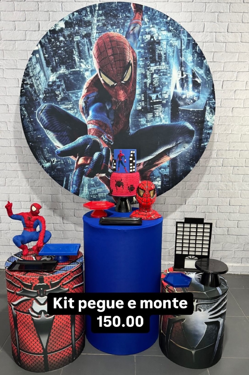 Homem Aranha 4 - Top Demais Decorações e Locações 