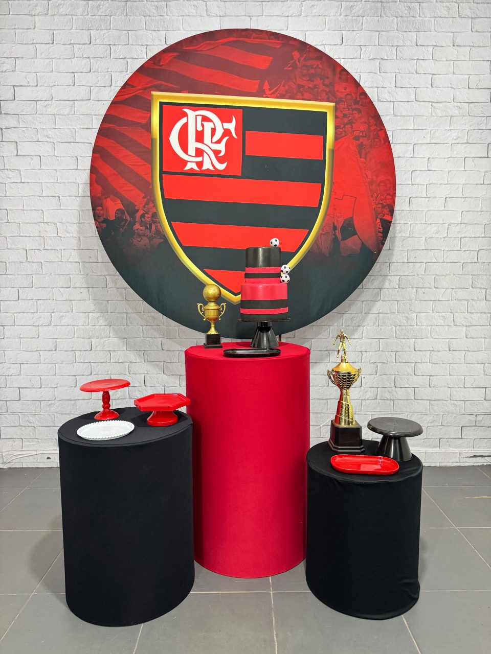 Futebol Flamengo 6 - Top Demais Decorações e Locações 