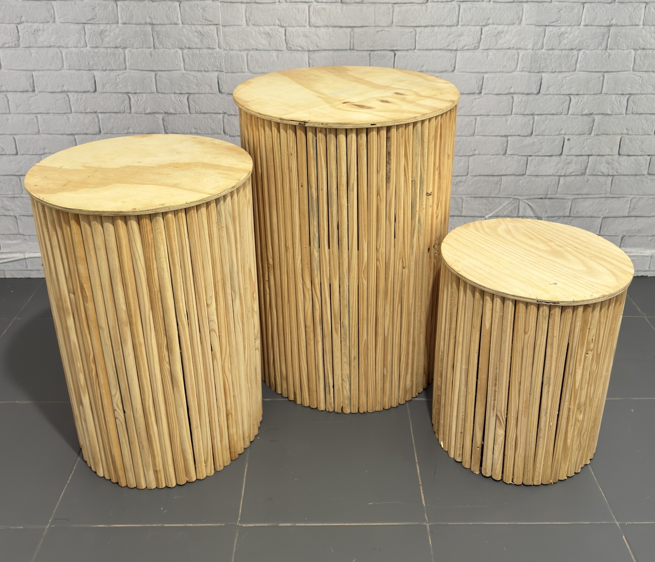 Cilindro Rustico - Top Demais Decorações e Locações 