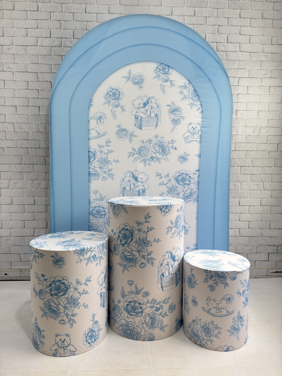 Capas Chá de Fralda Azul - Top Demais Decorações e Locações 