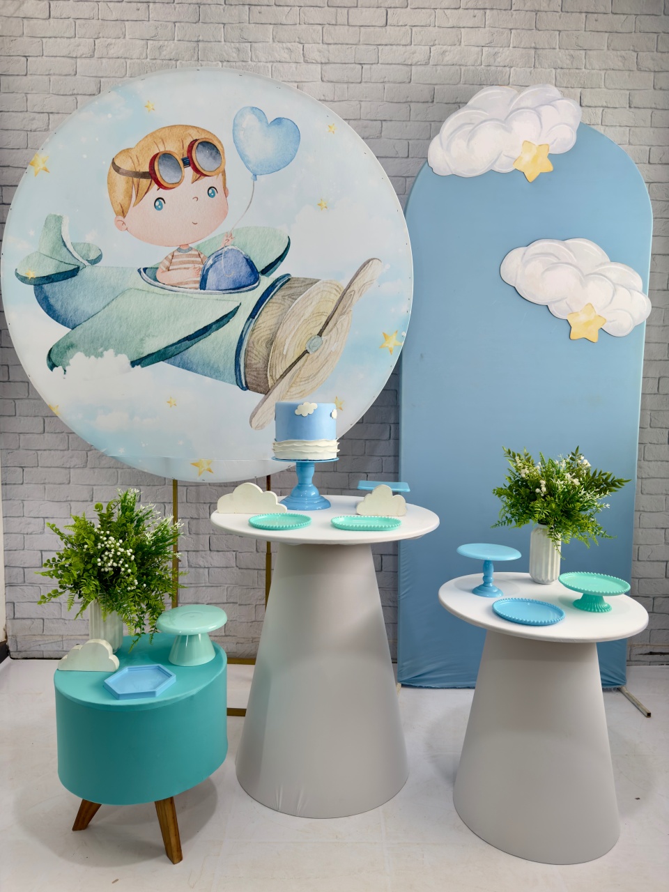 Aviador/ Avião 2 - Top Demais Decorações e Locações 