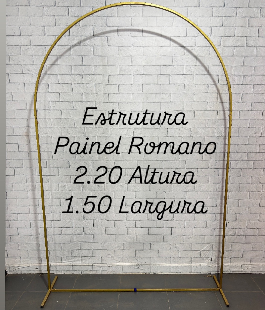 Estrutura Painel Romano - Top Demais Decorações e Locações 