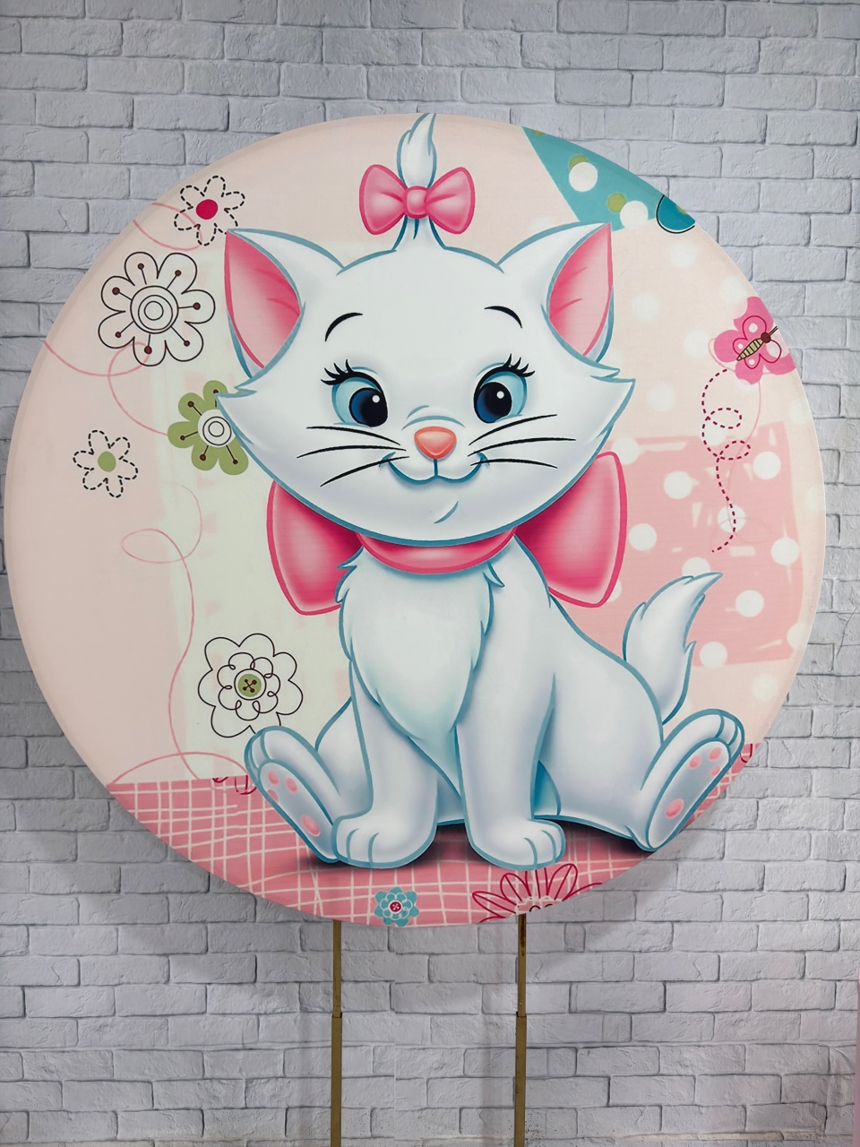 Capa Gatinha Marie  - Top Demais Decorações e Locações 