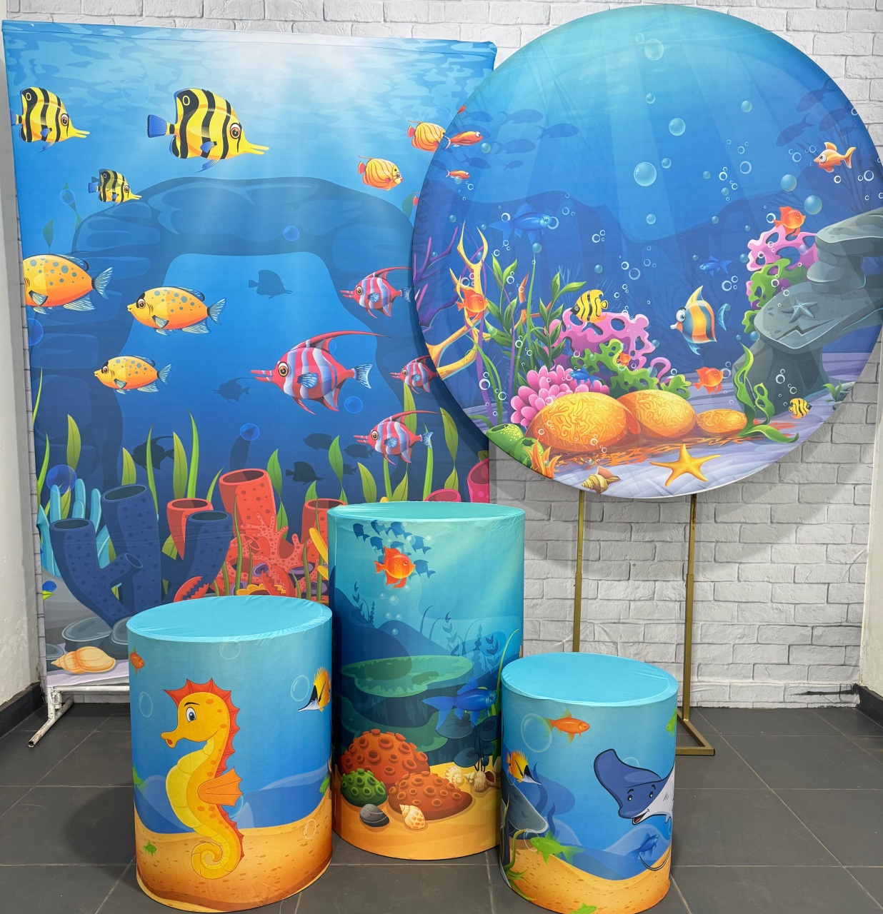 Fundo Do Mar Painéis  - Top Demais Decorações e Locações 