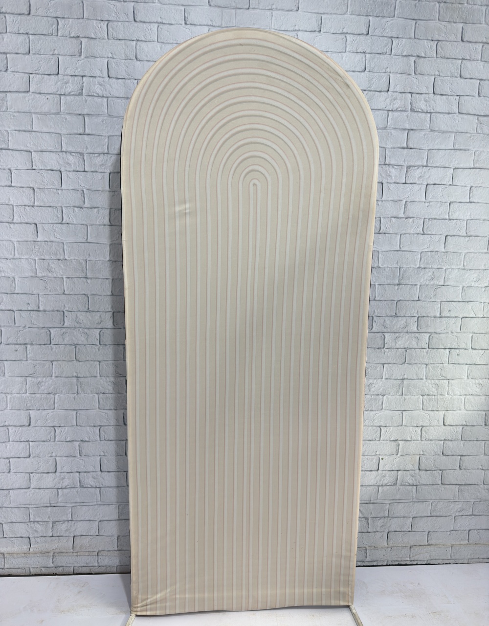 Painel Sublimado Bege - Top Demais Decorações e Locações 