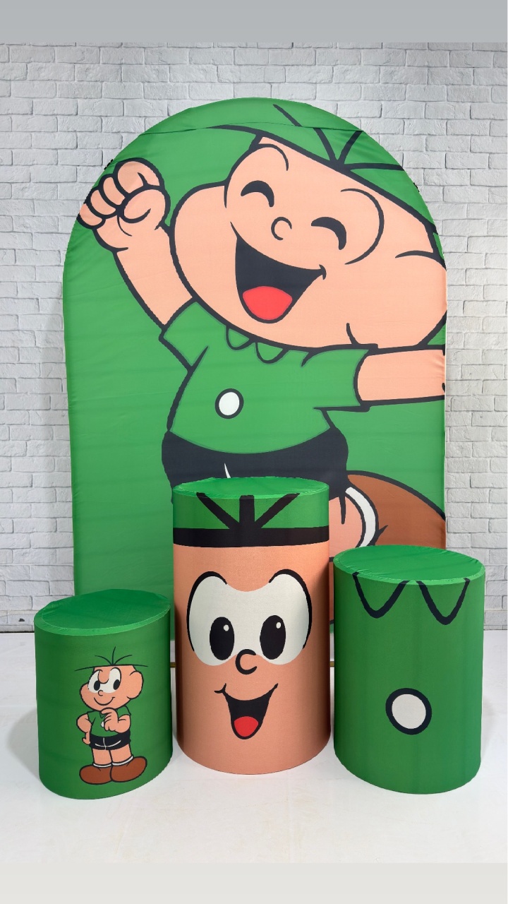 Cebolinha Painel  - Top Demais Decorações e Locações 