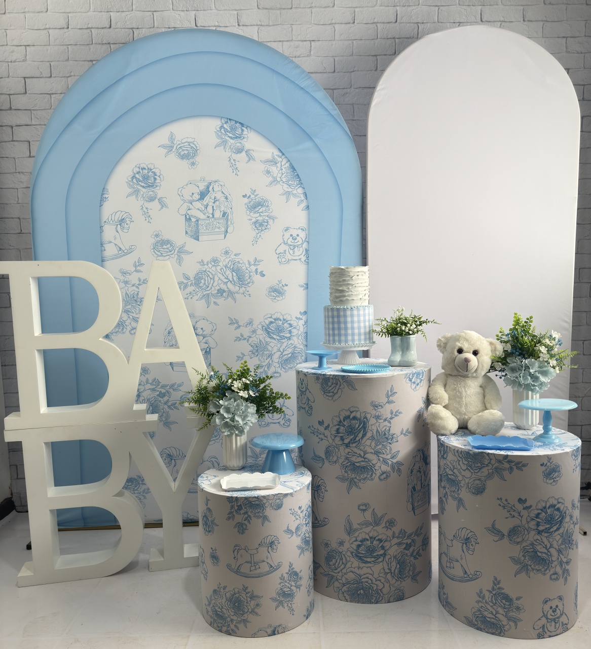 Chá de Fralda Azul 2 - Top Demais Decorações e Locações 