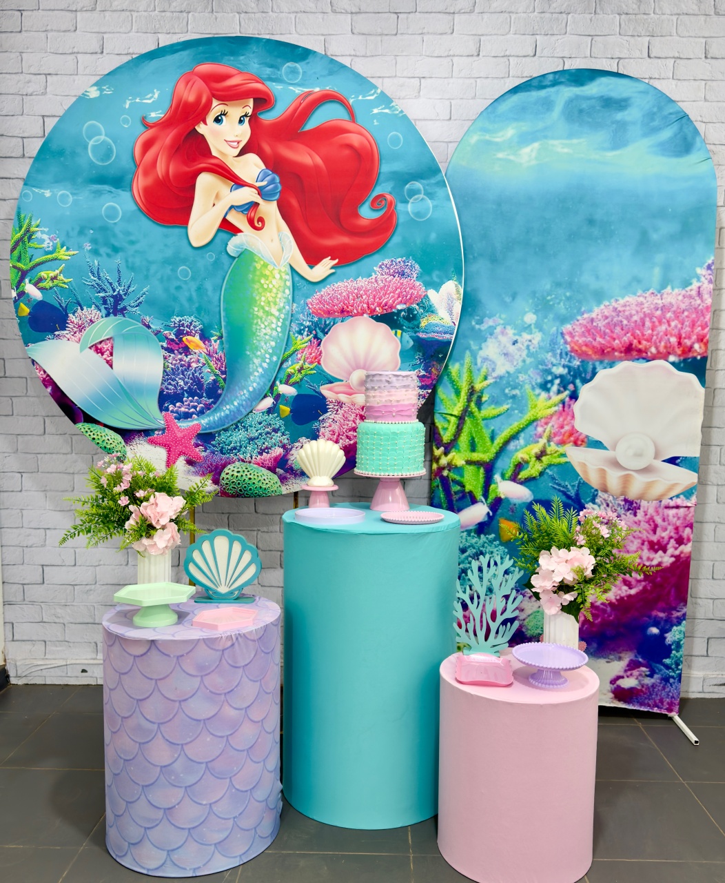 Sereia Ariel 5 - Top Demais Decorações e Locações 
