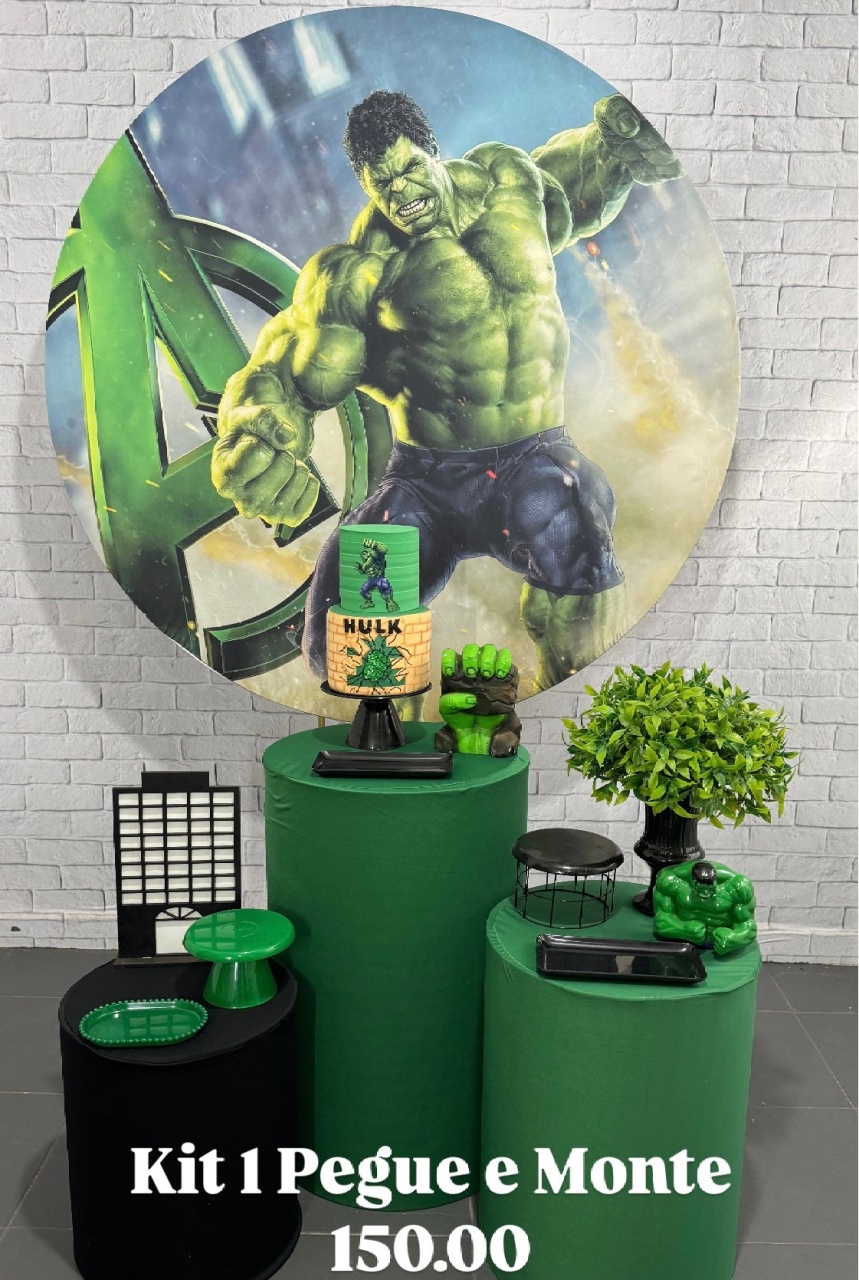 Hulk 1 - Top Demais Decorações e Locações 