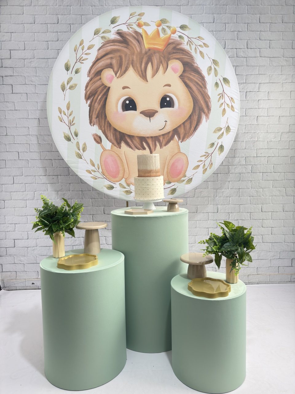 Leãozinho 1 - Top Demais Decorações e Locações 