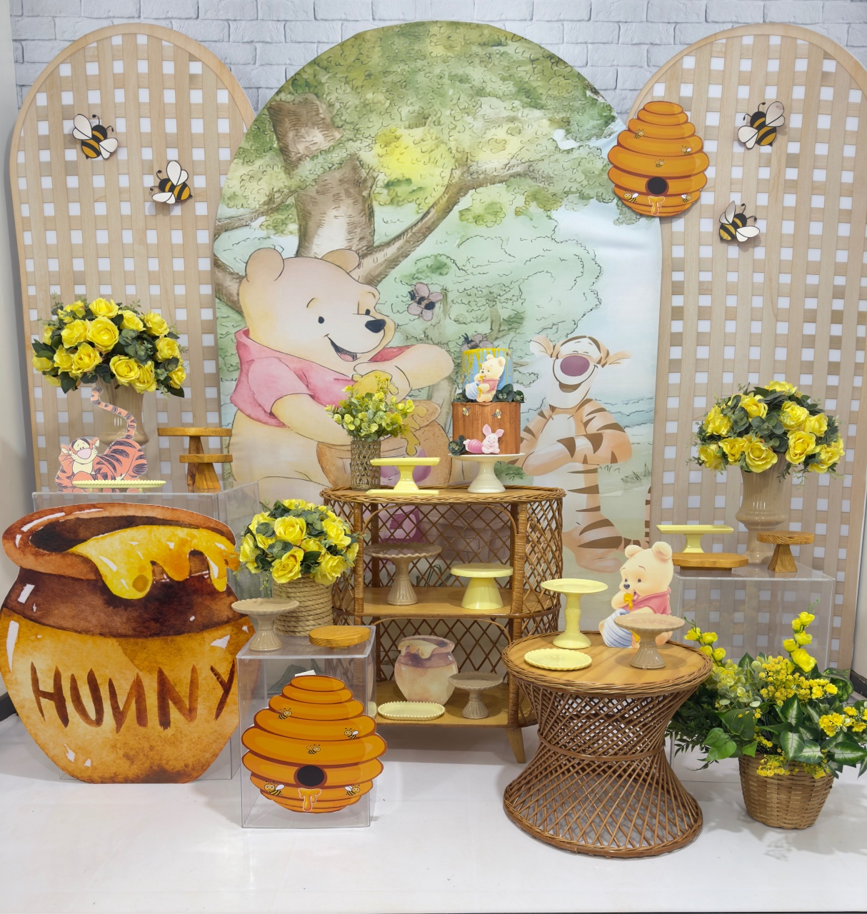 Ursinho Pooh 4 - Top Demais Decorações e Locações 