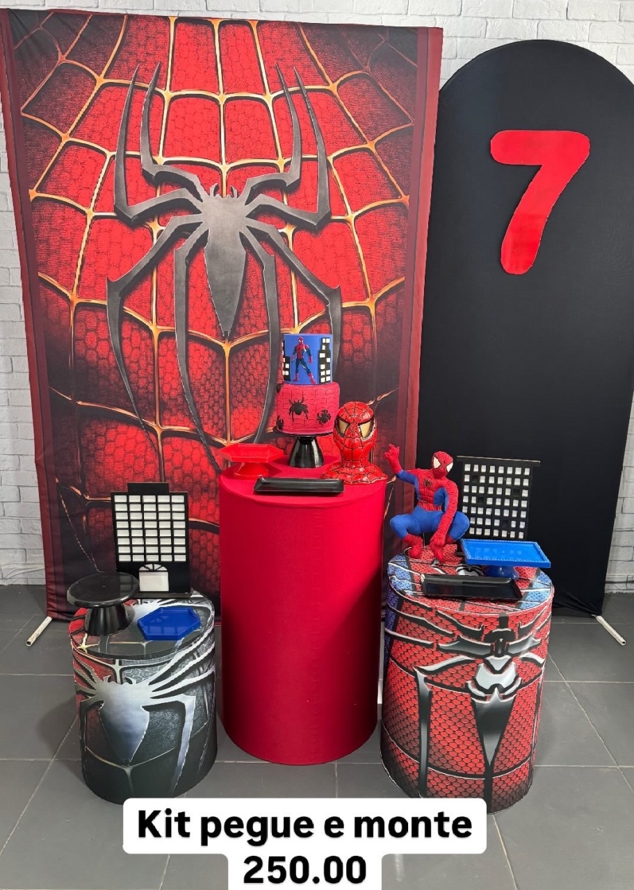 Homem Aranha 2 - Top Demais Decorações e Locações 