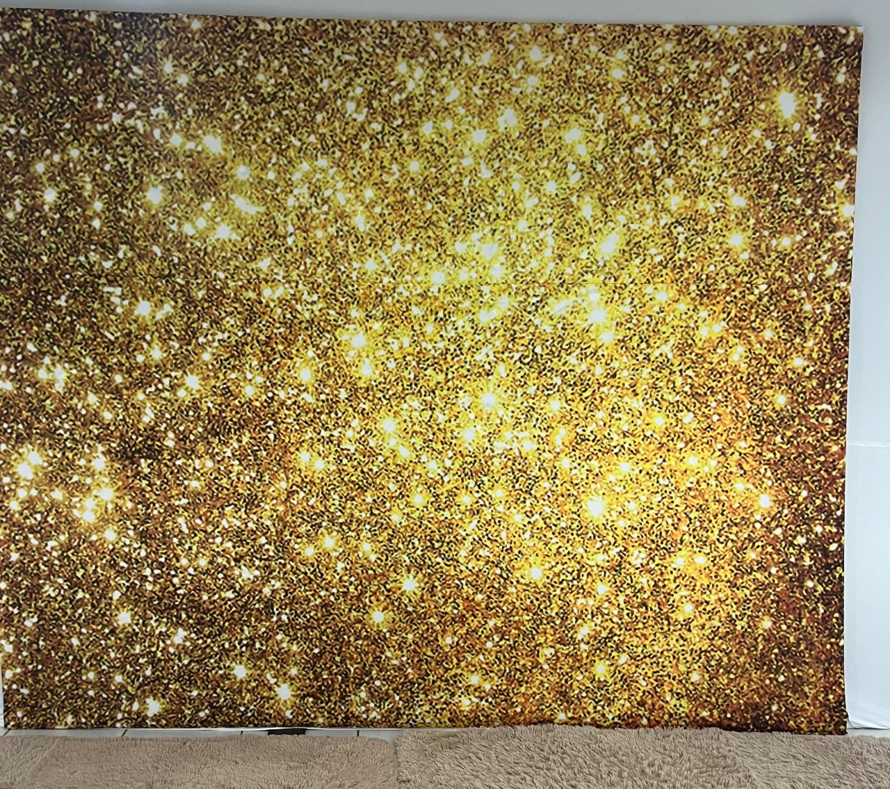 Painel Dourado  - Top Demais Decorações e Locações 