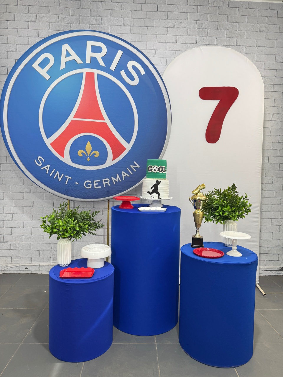 Futebol Paris Saint Germain 2 - Top Demais Decorações e Locações 