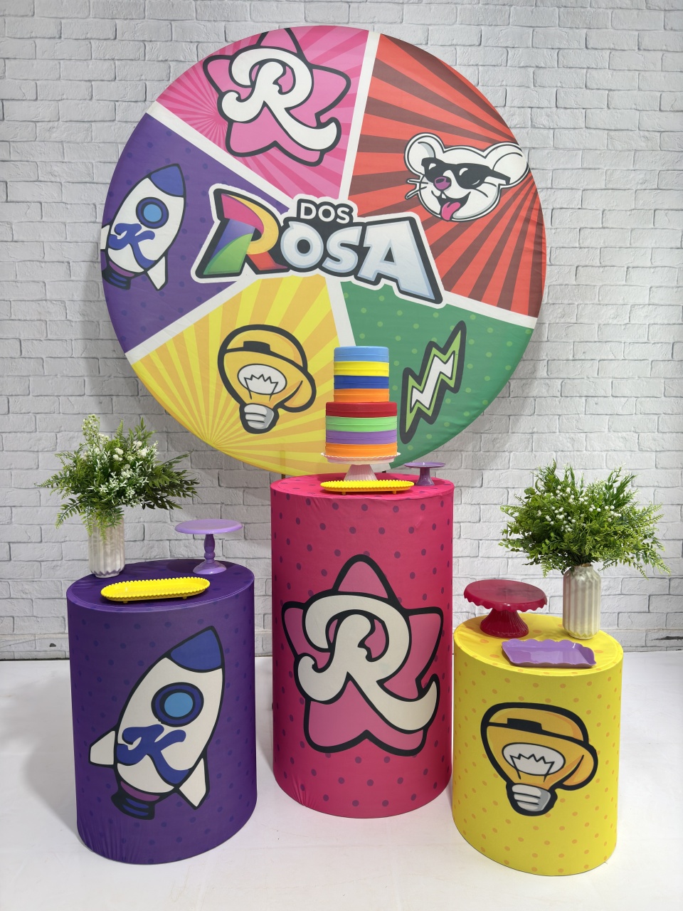 Grupo dos Rosa 1 - Top Demais Decorações e Locações 