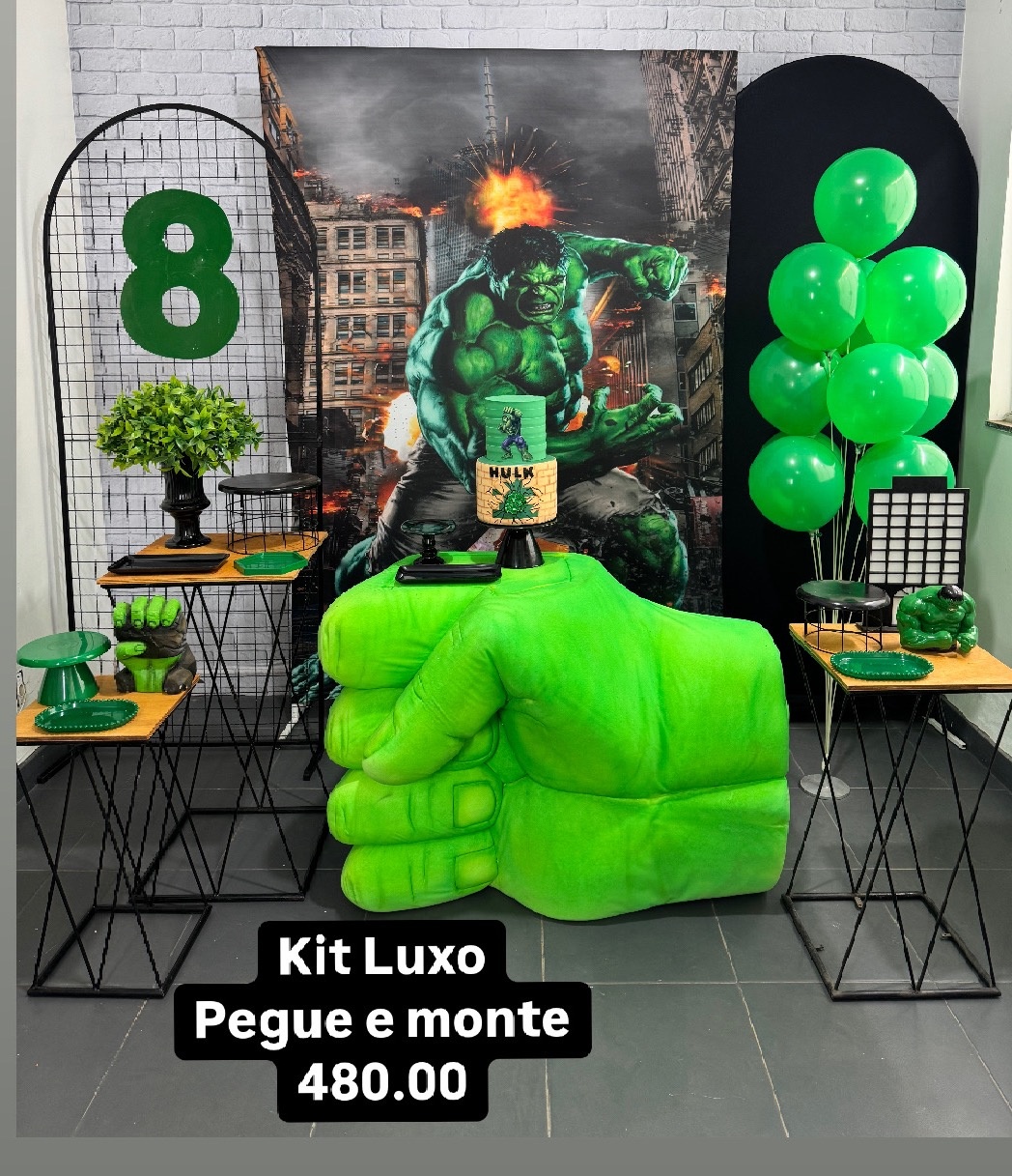 Hulk 5 - Top Demais Decorações e Locações 