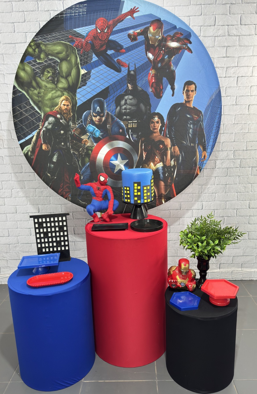 Super Herois - Top Demais Decorações e Locações 