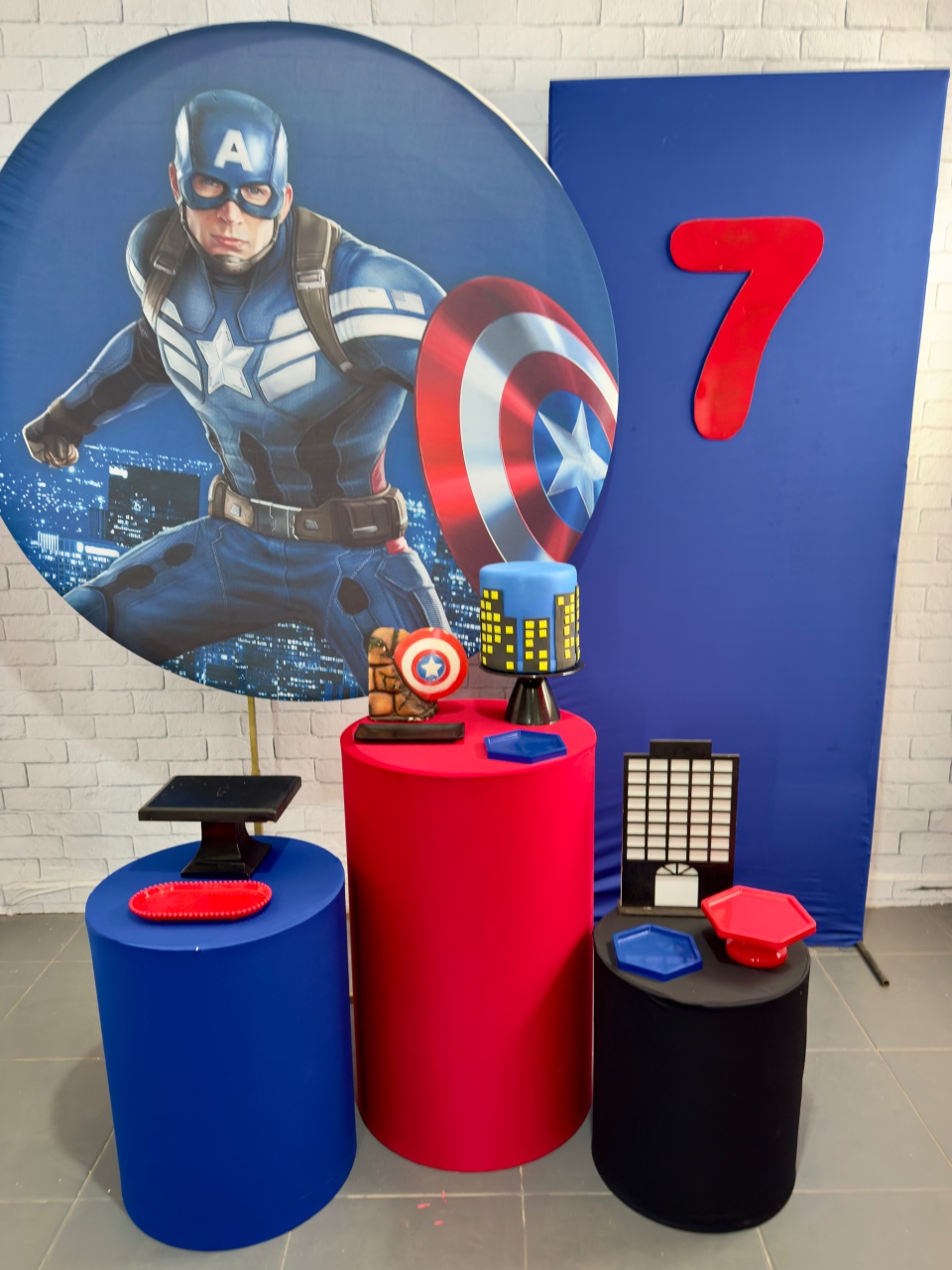 Capitão America - Top Demais Decorações e Locações 