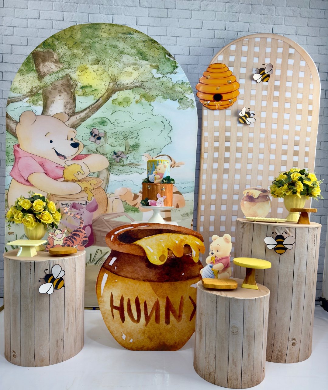 Ursinho Pooh 2 - Top Demais Decorações e Locações 