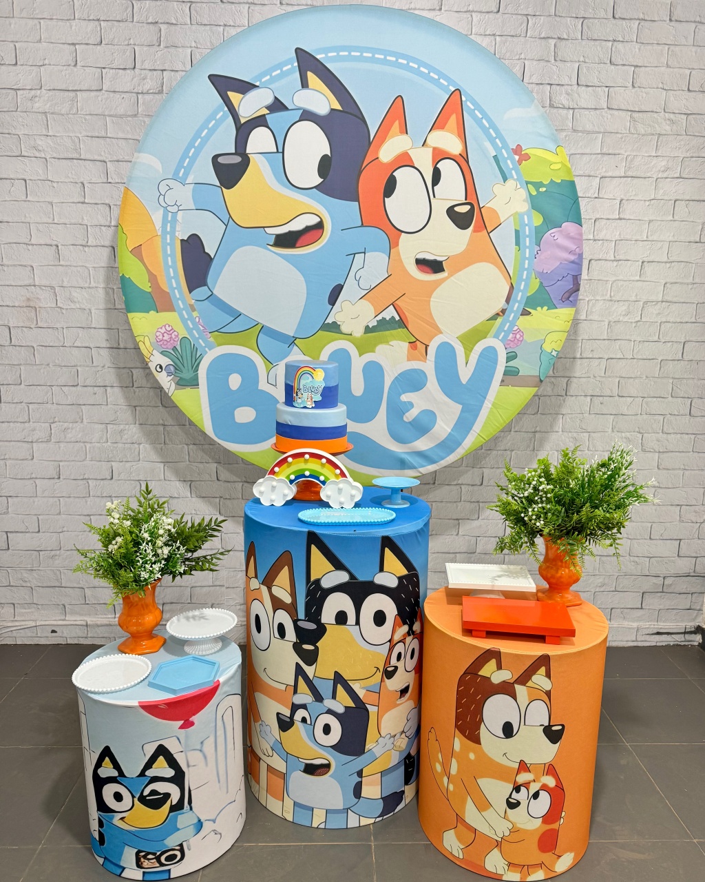 Bluey  - Top Demais Decorações e Locações 