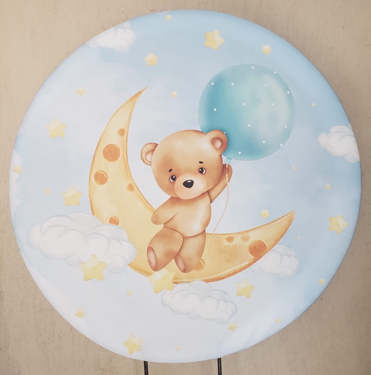 Urso Na Lua - Top Demais Decorações e Locações 