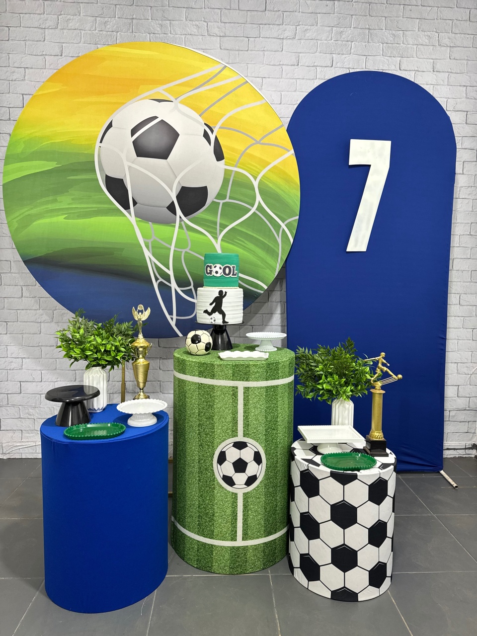 Bola de Futebol 3 - Top Demais Decorações e Locações 