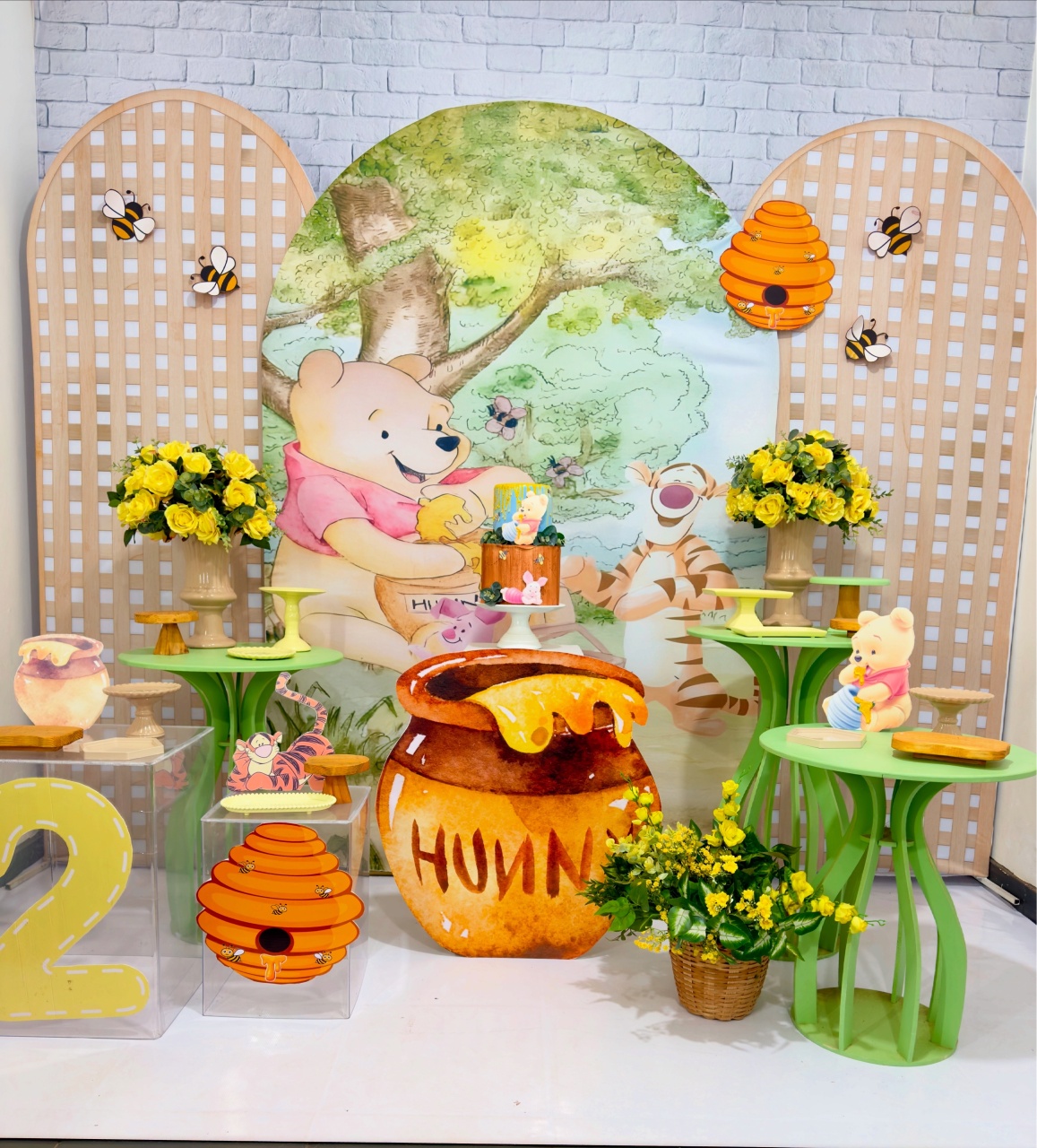 Ursinho Pooh 3 - Top Demais Decorações e Locações 