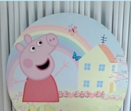 Peppa Pig Capa - Top Demais Decorações e Locações 